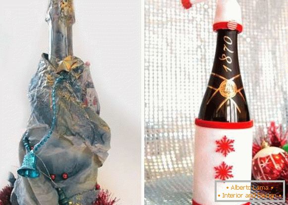 Come decorare una bottiglia di champagne per il nuovo anno