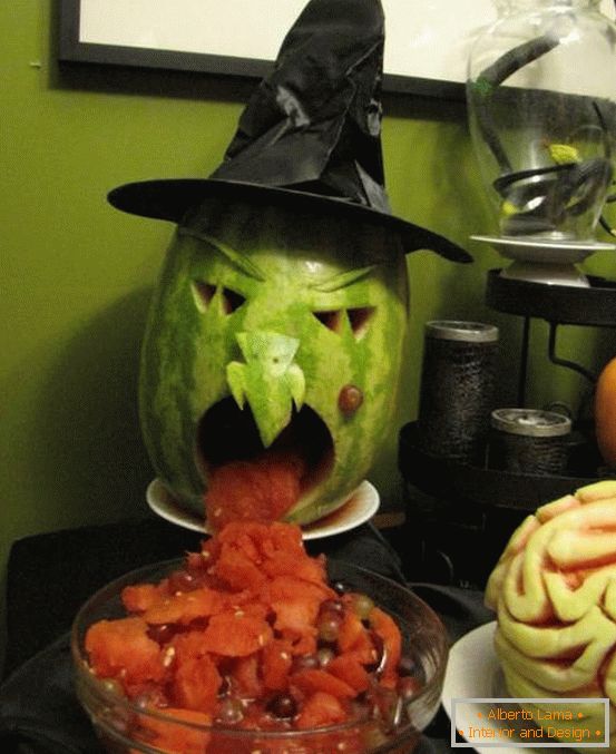Cena spaventosa per Halloween