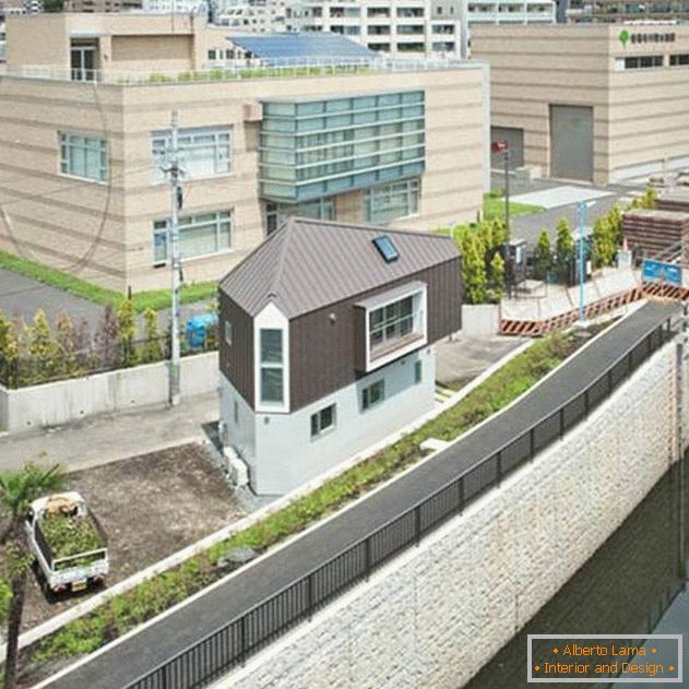Casa di una strana forma da Mizuishi Architects Atelier - фото 4