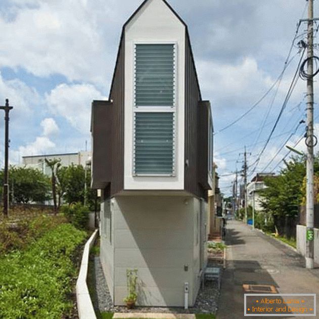 Casa di una strana forma da Mizuishi Architects Atelier - фото 2