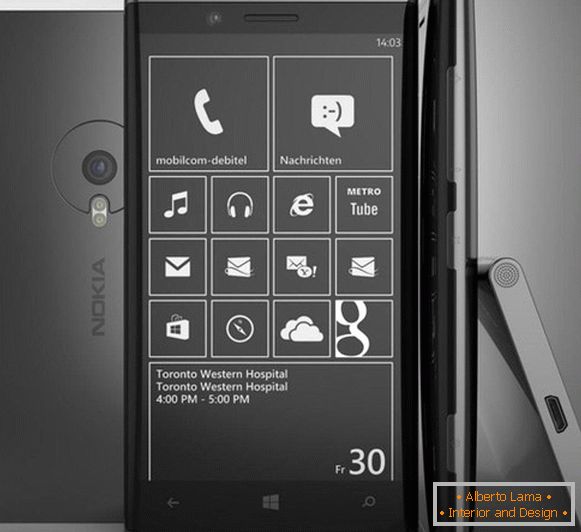 Concetto Nokia Lumia 999