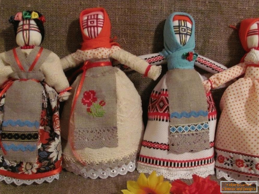 Bambole fatte di stoffa
