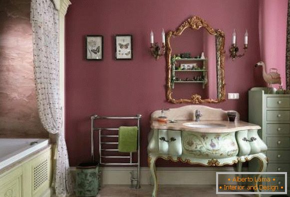 Bel bagno - foto design in stile provenzale