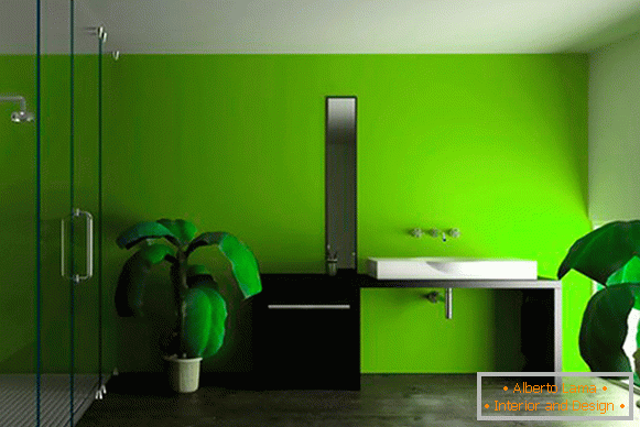 Pittura in silicone di pareti in appartamento - foto design del soggiorno