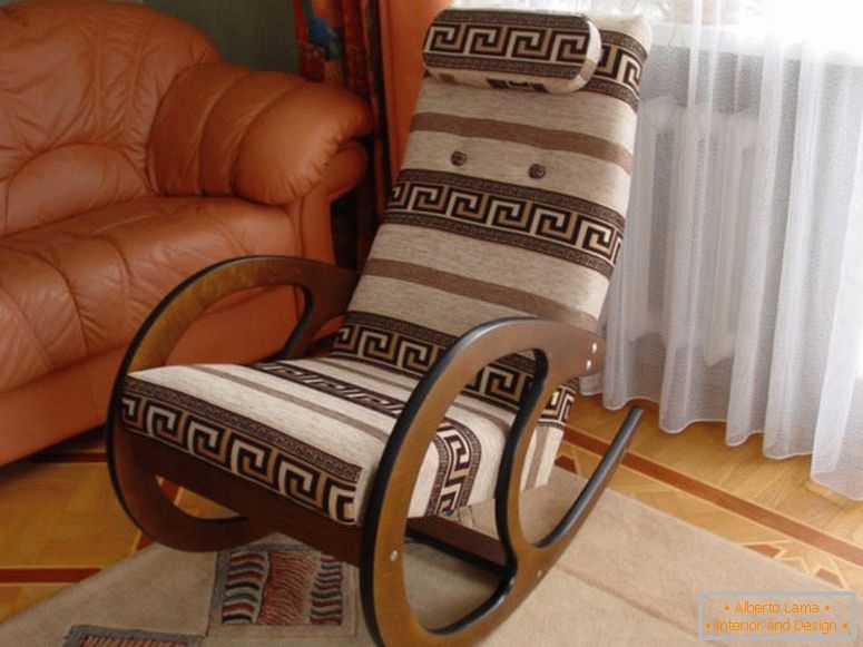 Sedia a dondolo al suo interno - 115 foto di novità