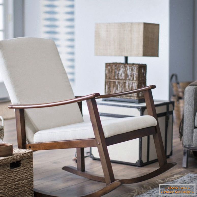 Sedia a dondolo al suo interno - 115 foto di novità