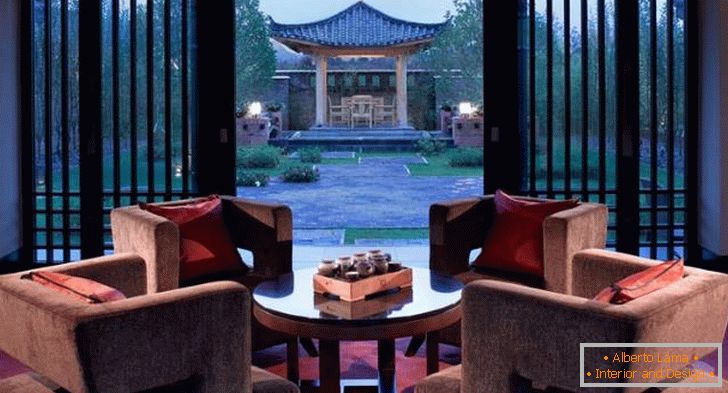 Il design del soggiorno al Banyan Tree Lijiang