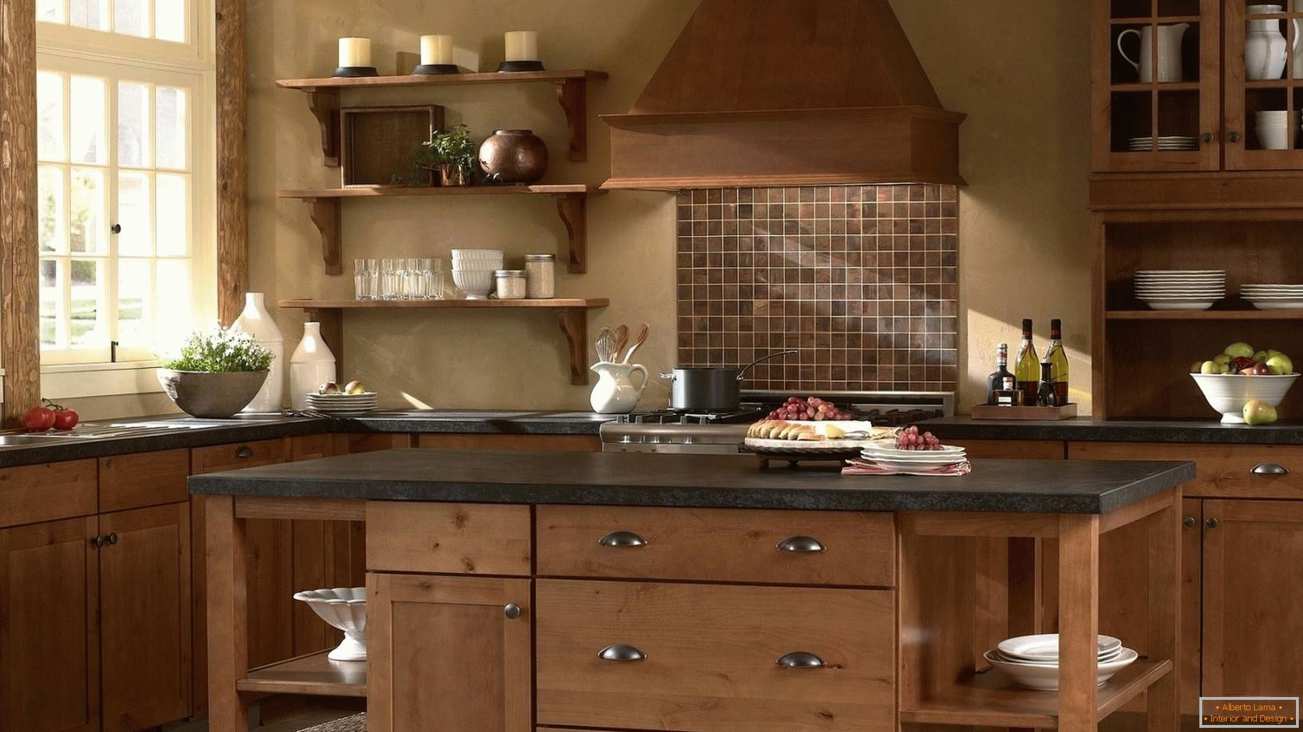 Le cucine in legno sono classiche!