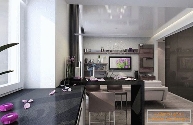 cucina design soggiorno idee moderne