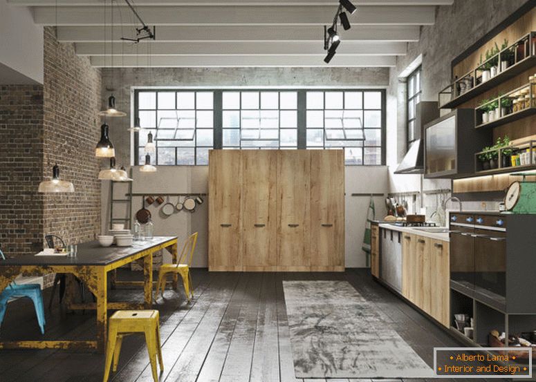 2-cucina-design-loft-3-urbano-idee-Snaidero