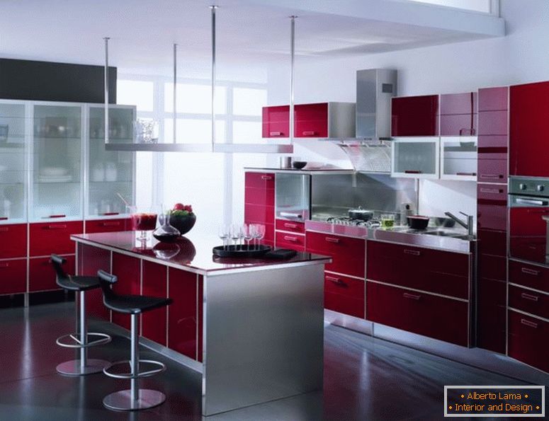 Cucina moderna - foto dei migliori disegni di interni da