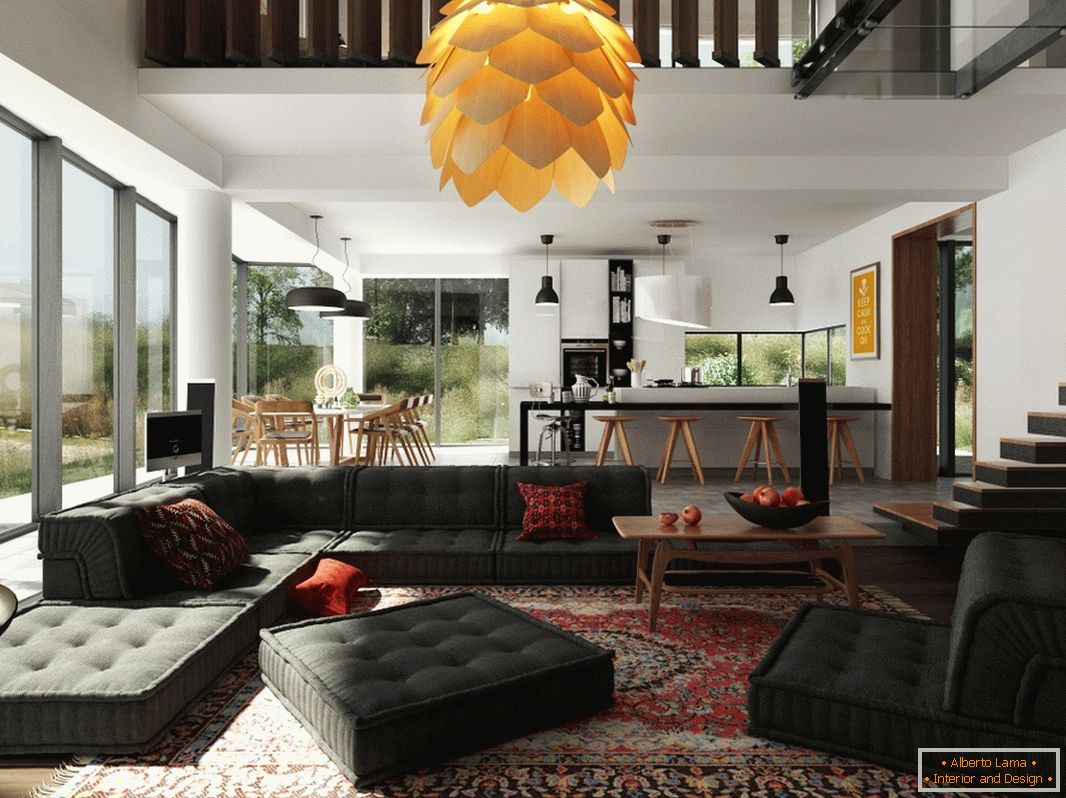 Appartamento studio di interior design di Egar Zeimanis