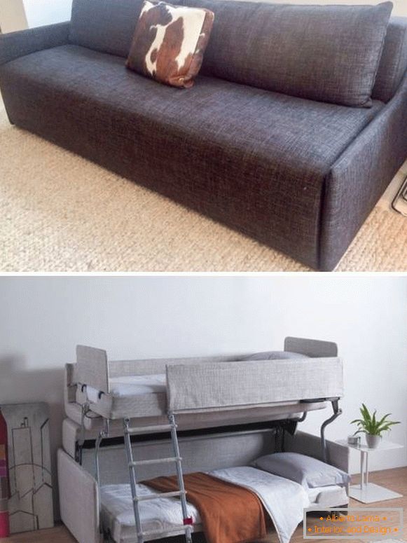 Trasformatore per divano intelligente per la stanza dei bambini