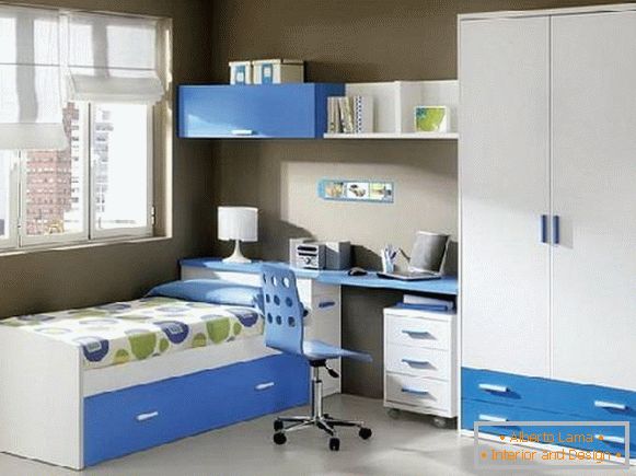 mobili modulari per una stanza per bambini per un ragazzo, foto 2