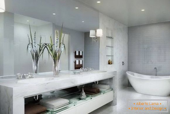 Idee di design di lusso per il bagno