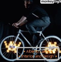 Monkey Light Pro: straordinaria animazione a colori sulle ruote della tua bicicletta