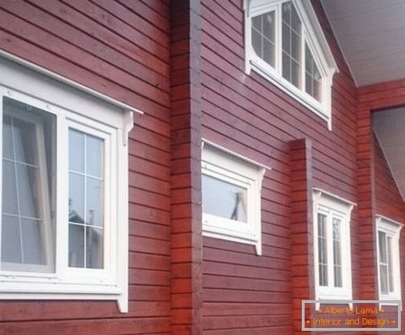 Platan finlandesi per finestre in una casa di legno, фото 18