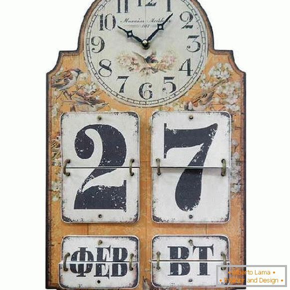 orologio con muro del calendario, foto 23