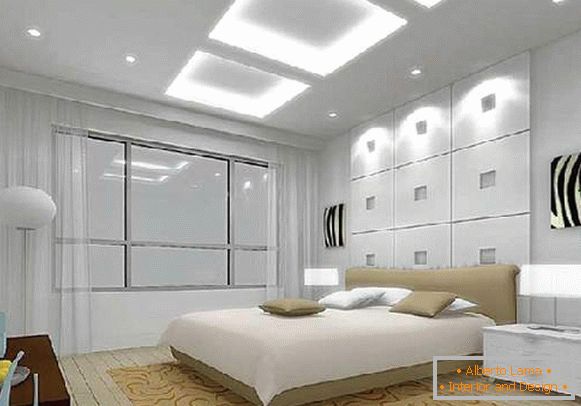 camera da letto in soffitti 12 mq, foto 50