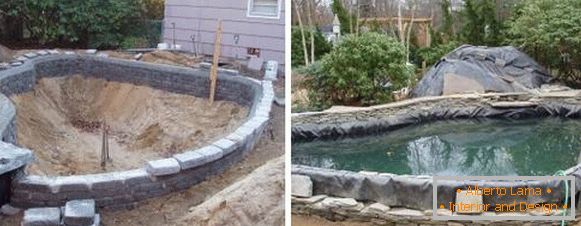 Come costruire uno stagno nel paese con le proprie mani - progetti di piscine con foto
