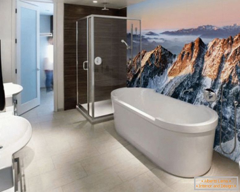 wallpaper-idee-moderno bagno-