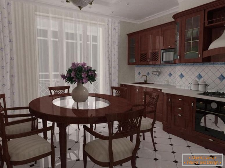 Interior-cucina-in-stile classico