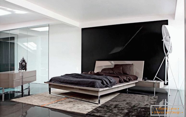minimalista camera da letto