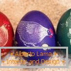 Animali su uova di Pasqua