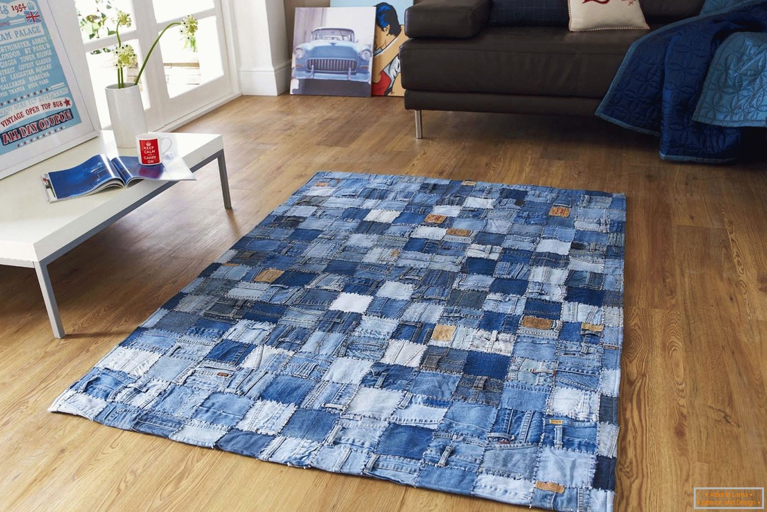 Patchwork all'interno в стиле модерн