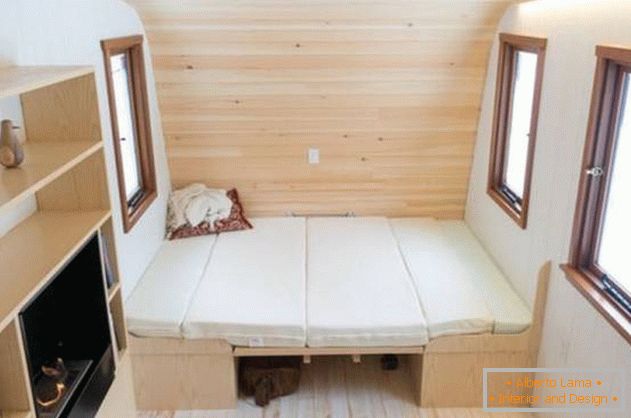 Confortevole mini-casa: foto dall'Ontario - mobili pieghevoli