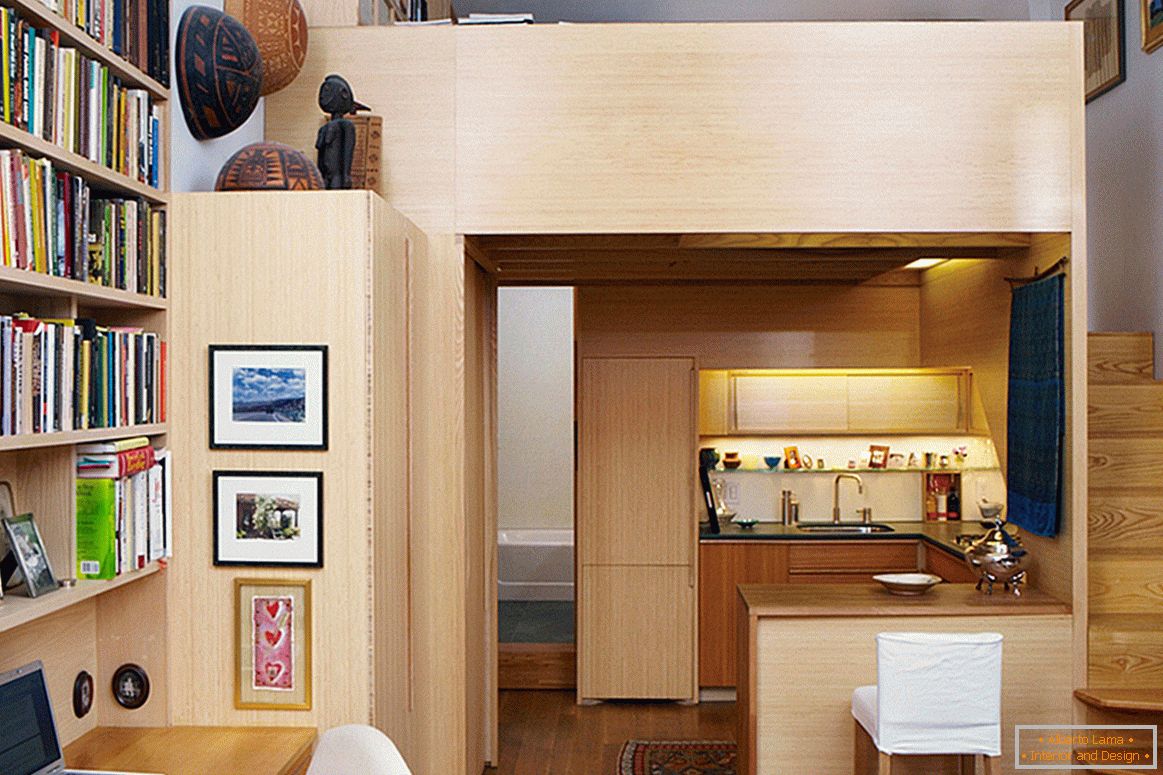 Design moderno di un piccolo appartamento