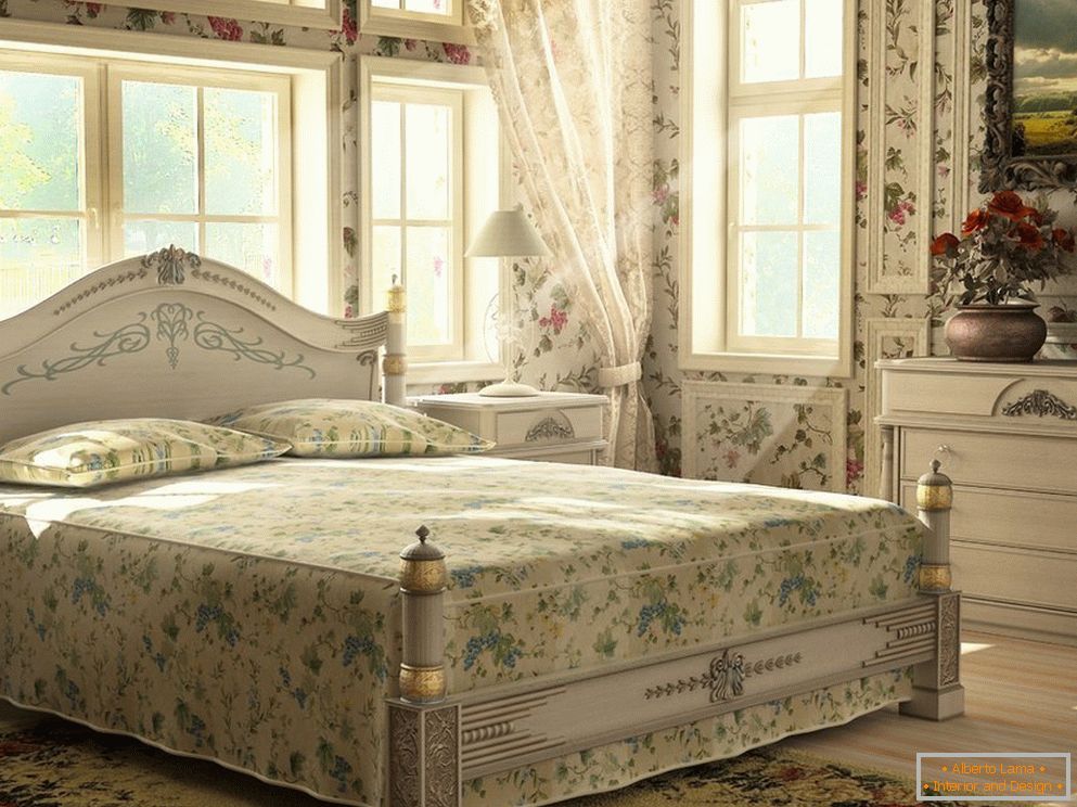 La camera da letto в стиле ретро