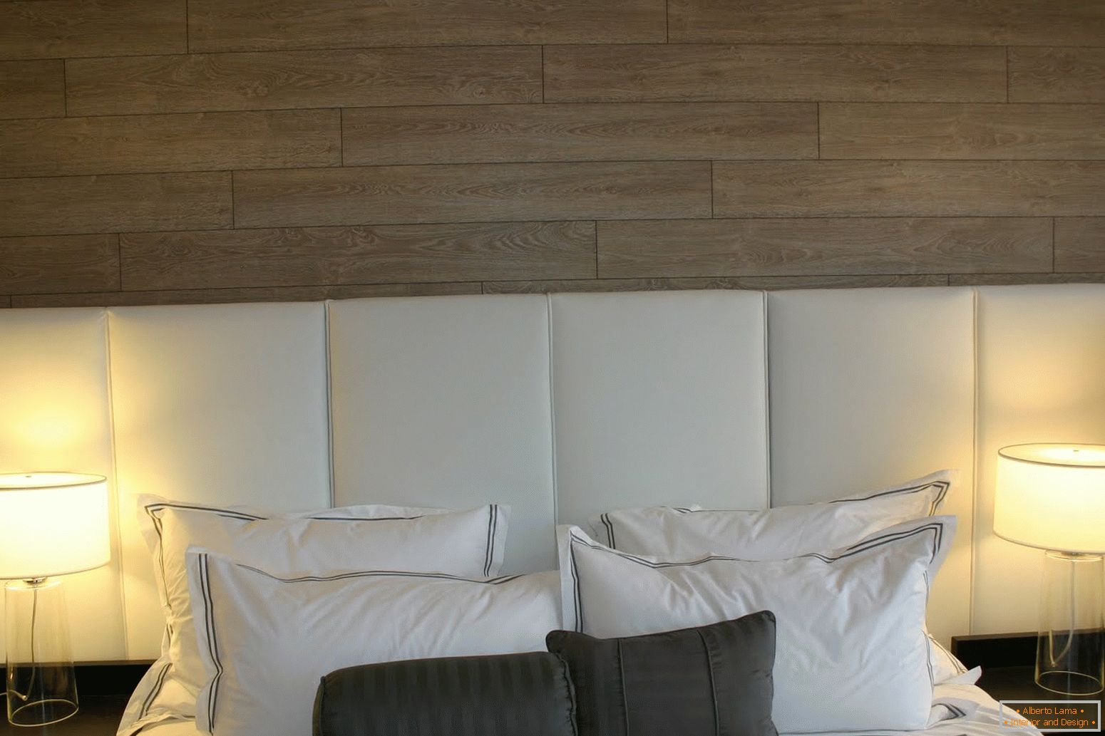 Interior design di una piccola camera da letto