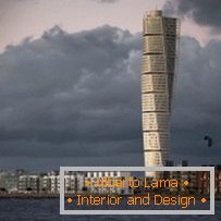 Самый необычный небоскреб D'Europa: HSB Turning Torso