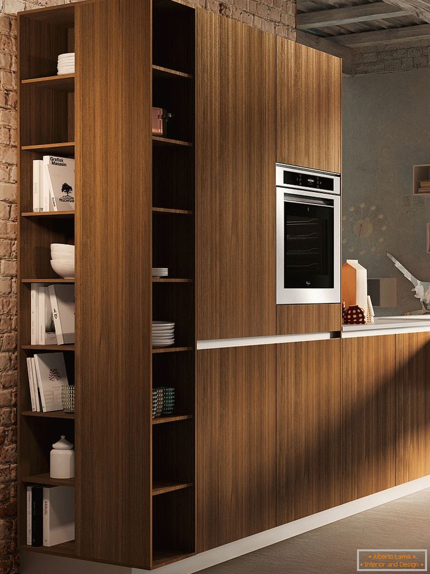 Un modo per risparmiare spazio in cucina con una workstation console