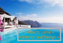 Architettura moderna: l'hotel boutique San Antonio sull'isola di Santorini