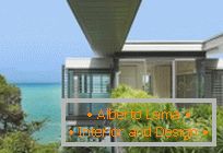 Architettura moderna: villa di lusso sul mare delle Andamane in Tailandia