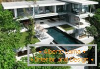 Architettura moderna: villa di lusso sul mare delle Andamane in Tailandia