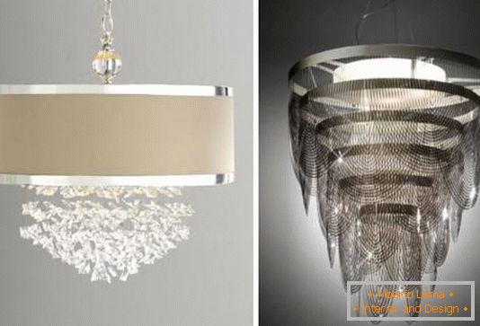 Eleganti lampadari moderni sul sito Pinterest