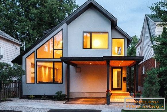 Architettura moderna - il design di una casa privata