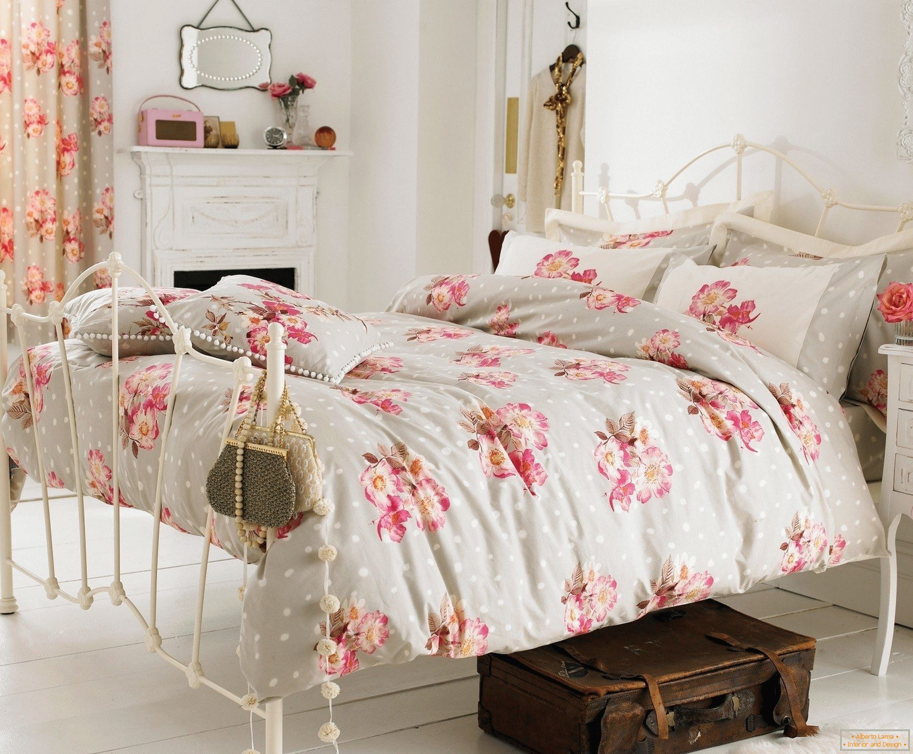 Camera da letto in stile provenzale
