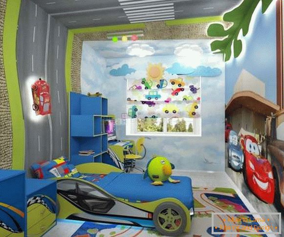 interno di una stanza per bambini per un bambino di 7 anni, foto 12