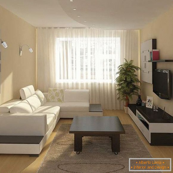 Il design del soggiorno nell'appartamento - le migliori opzioni e idee 2017
