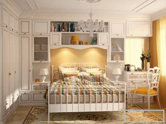 Armadio in camera da letto in stile provenzale - Foto di mobili da incasso