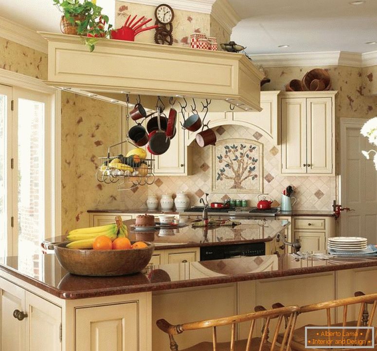 Stile country nell'interno - foto delle migliori idee per