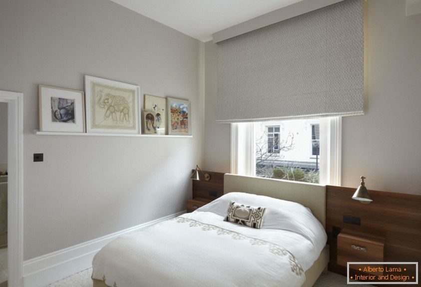 Camera da letto in stile Art Nouveau