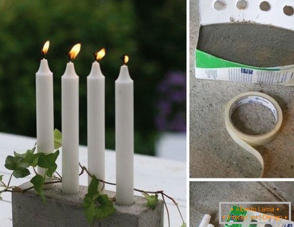 Come creare candelabri con le tue mani
