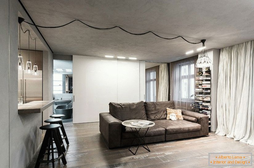 Interior design del soggiorno