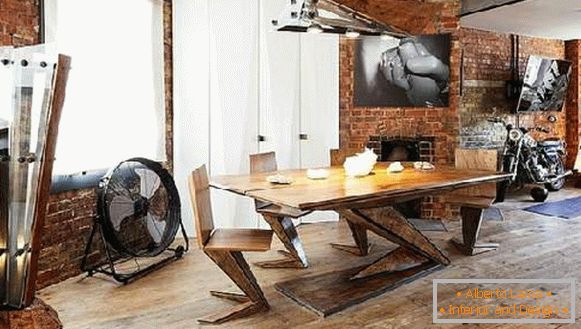 tavolo per cucina in stile loft, foto 20