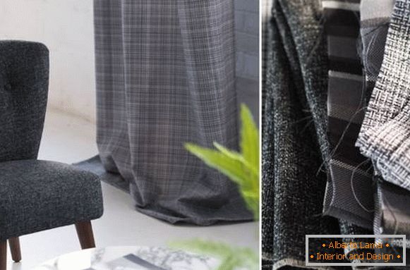 Tweed per tappezzeria e tende per mobili - tendenze autunno 2015